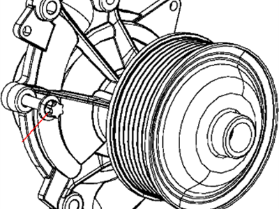 Mopar 5175580AA Water Pump Replaces