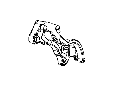 Mopar 68034091AA Adapter-Disc Brake CALIPER