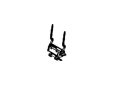 Mopar 68100782AA Mechanism-HEADREST Folding