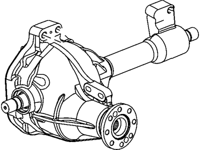 Mopar 52069680AE Axle-Service Front