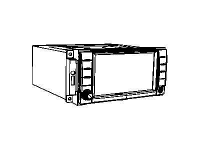 Mopar 5064845AF Radio-AM/FM/CD/DVD/HDD/MP3/NAV