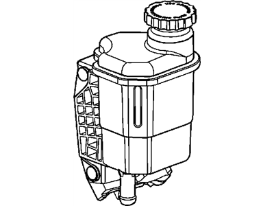 Mopar 52106856AB Cap-Power Steering Reservoir