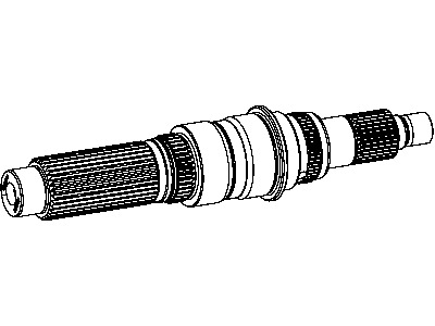 Mopar 68002039AA MAINSHAFT-Transfer Case