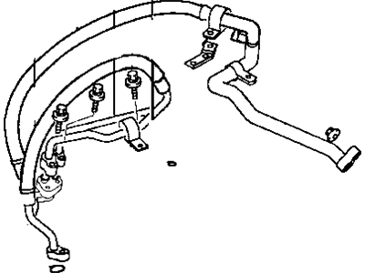 1998 Dodge Avenger A/C Hose - MR315086