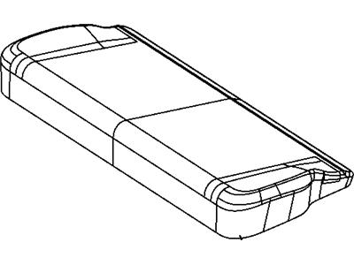 Mopar 5170728AB Frame-Second Row Seat Cushion