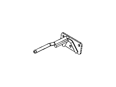 Mopar 68066383AA Rod-Exhaust Pipe Support