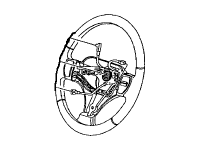 2001 Chrysler Prowler Steering Wheel - 5FU301X9AC