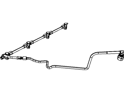 Mopar 68036346AA Tube-Fuel Return