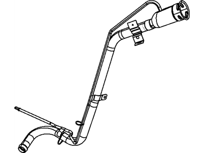 Mopar 68146407AA Tube-Fuel Filler