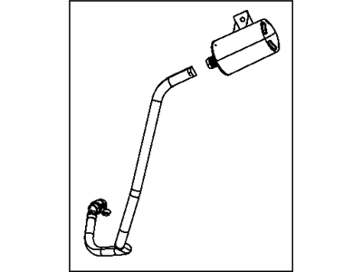 Mopar 68039537AA Filter-Leak Detection Pump