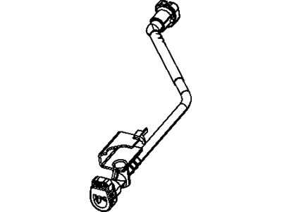 Mopar 68163643AA Hose-Fuel Vapor