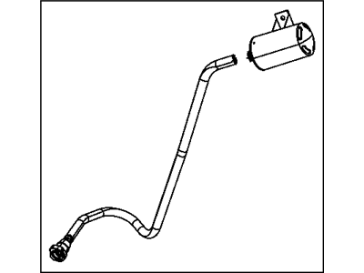 Mopar 68039538AA Filter-Leak Detection Pump