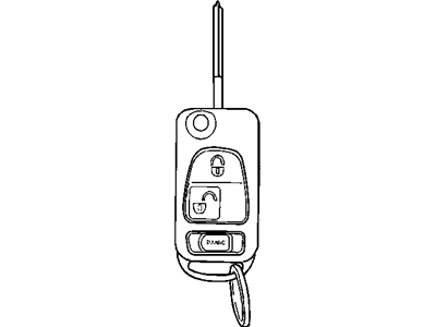 Mopar 5099684AA Key