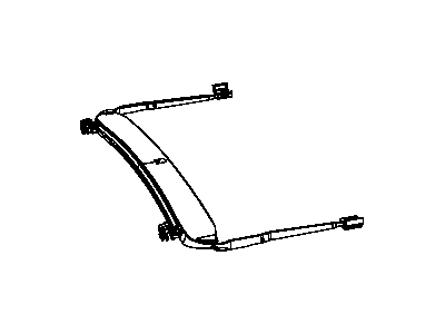 Mopar 68027747AA DEFLECTOR-SUNROOF Wind