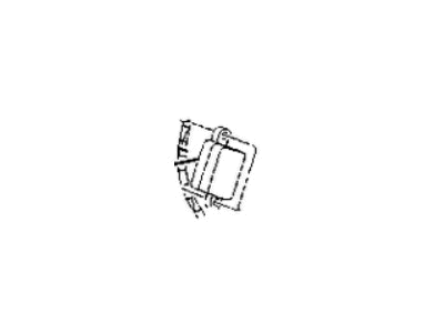 Mopar 4708242 Battery Cable Black JUNCTI