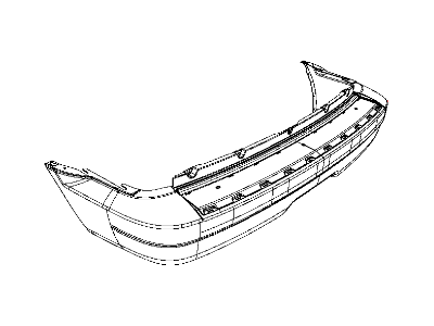 2007 Dodge Durango Bumper - 68002937AA