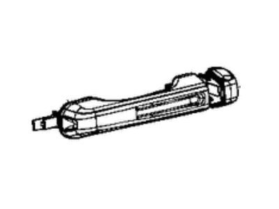 2020 Jeep Gladiator Door Handle - 6ZA09DX8AA