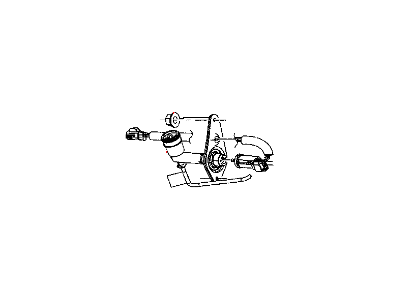 Mopar 52129184AB Hydraulic Control-Clutch ACTUATOR