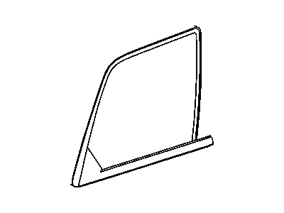 Mopar 55394169AB Glass-Quarter Window