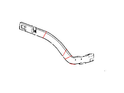 2006 Dodge Ram 3500 Radiator Support - 55275694AI