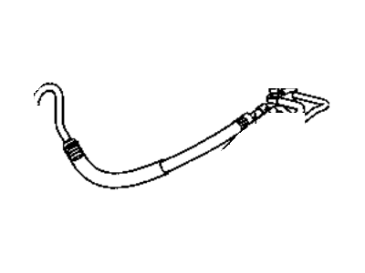 2003 Dodge Dakota A/C Hose - 55056086AB