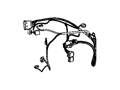 Mopar 68225056AA Wiring-A/C And Heater