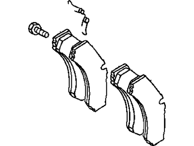 2005 Dodge Sprinter 3500 Brake Pad - 5103556AC