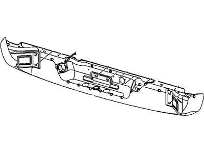 Mopar 55077226AD Bumper-Step