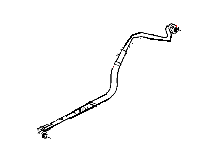 2004 Jeep Grand Cherokee A/C Hose - 55116467AD