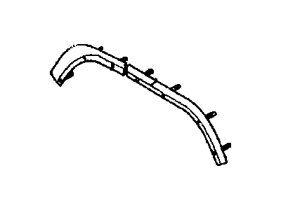 Mopar 55155676AF RETAINER-APPLIQUE