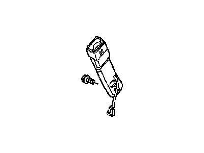 Mopar 5KQ361DVAB Tip Half Seat Belt