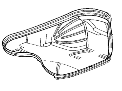 2000 Chrysler LHS Weather Strip - 4575226
