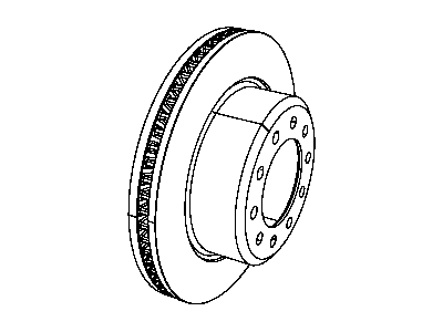 2018 Ram 5500 Brake Disc - 52013842AA