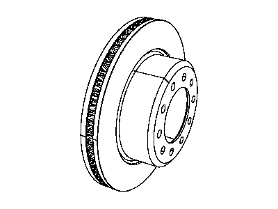 2015 Ram 5500 Brake Disc - 52013842AA