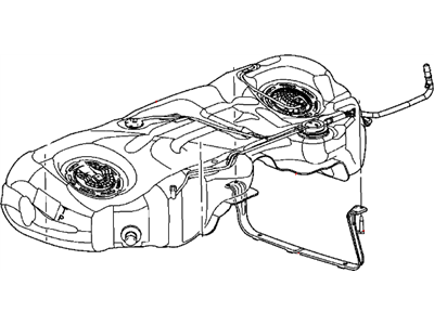 Mopar 5135173AB Fuel Tank