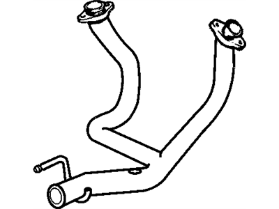 Mopar 52101092AB Exhaust Pipe