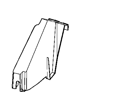 Mopar 4662051AB Support-FOOTREST