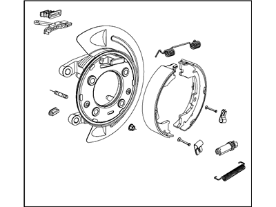 Mopar 52010141AC Plate-Parking Brake