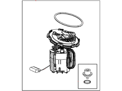 Dodge Challenger Fuel Pump - RL136022AG