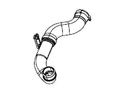 Mopar 4891698AB Hose-INTERCOOLER Inlet