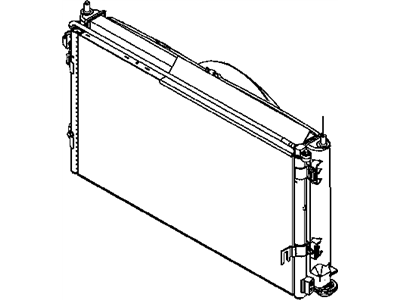 Mopar 5096228AA Cooler-CONDENSER And Aux Toc