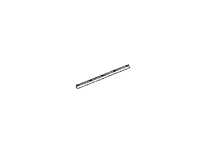 Mopar 5008719AA WEATHERSTRIP-SILL Rear Secondary