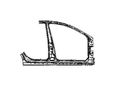 Mopar 5080652AA Panel-Body Side Aperture Front