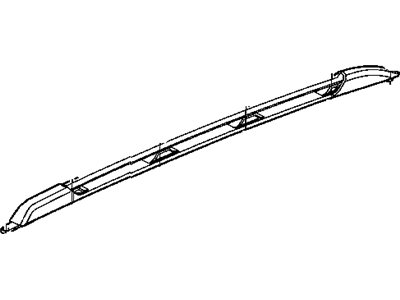 Mopar 1JZ851JCAA Base-Roof Rail