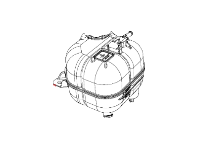 Mopar 68102155AC Bottle-COOLANT