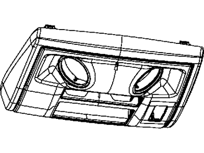 Mopar 1LX70HDAAA Housing-Overhead Console