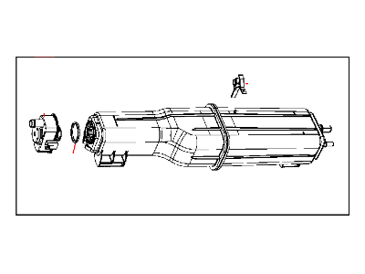 2015 Ram 1500 Vapor Canister - 5147067AD