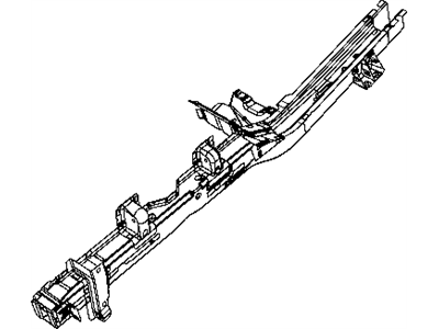 Mopar 55113194AB Rail-Frame Front