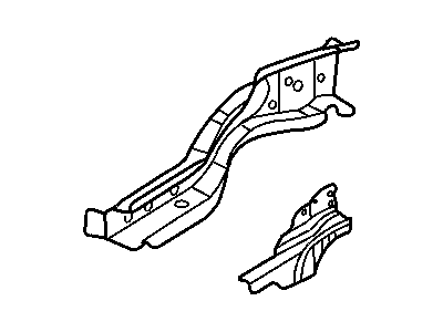 Mopar 5017067AC Rail-Frame Front