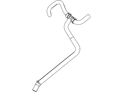 Mopar 55038133AB Hose-Heater Return